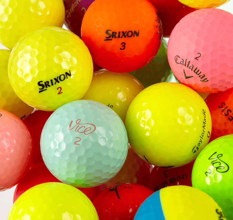 BESTELLUNG BESTÄTIGT - 100 Titleist Mix Bälle 2A, 12 Callaway Supersoft 4A, 24 AD333 4A, 24 Mix Farben 4A