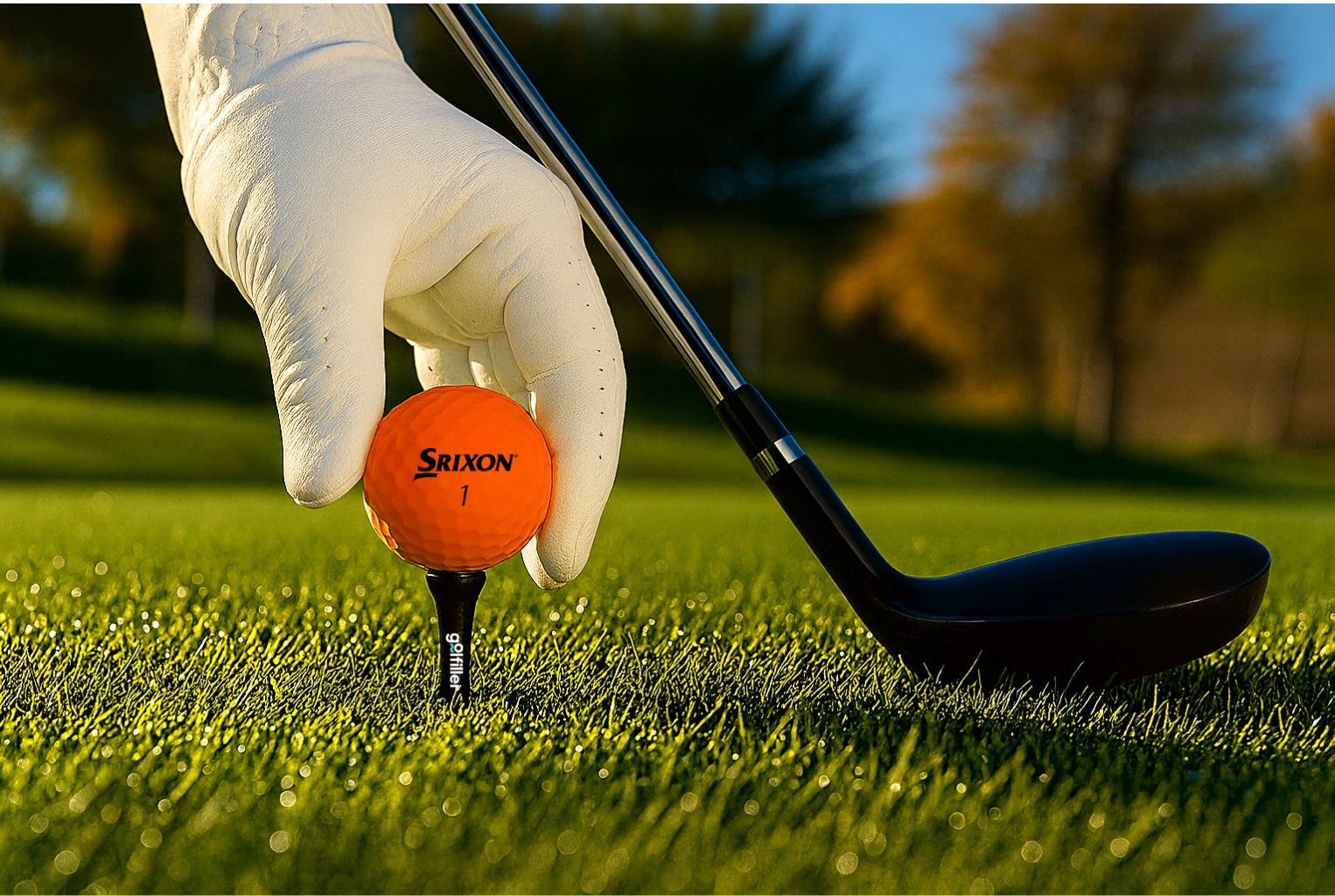 Golfbälle-Set - Mix Marken- & Modelle - Orangefarbener Bälle